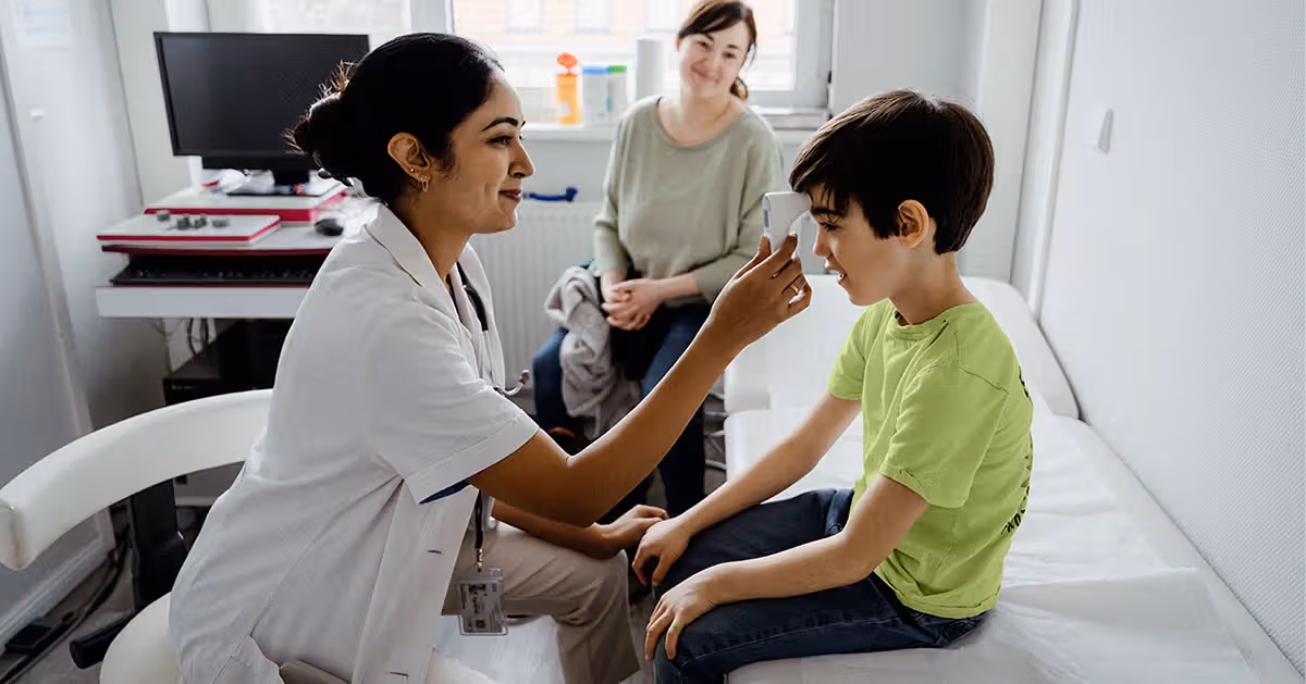 Outreach health check for kids